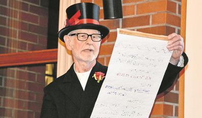 Hans Wilhelm Pepper zitierte aus der Arbeit vom Hochzeitsbitter,
