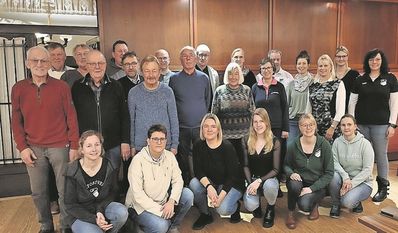 Im Rahmen der Jahreshauptversammlung wurden viele Mitglieder des TSV Ebersdorf geehrt.