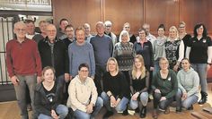 Im Rahmen der Jahreshauptversammlung wurden viele Mitglieder des TSV Ebersdorf geehrt.