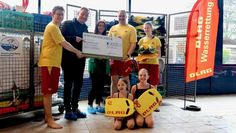 Kevin Schwarz, Tim Groothedde, Nadine Baumann, Christian Weiß, Mieke Dikkerboom und im Vordergrund Liona und Alina Weiß. Foto: akl