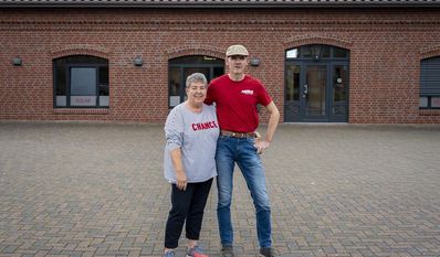Sybille Müller hat ihren Mann Ingo Müller immer bei seiner Selbstständigkeit unterstützt.