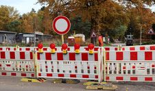 Von der Außenwelt abgeschnitten: Die Straße „Am Kniependamm“.