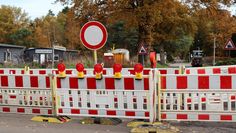 Von der Außenwelt abgeschnitten: Die Straße „Am Kniependamm“.