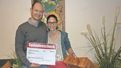 Martin Sommer freut sich, Nataly Kraus und den Verein unterstützen zu dürfen.
