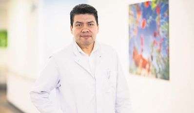 Alexei Cabanillas Diaz war bundesweit bereits in unterschiedlichen Krankenhäusern tätig und studierte unter anderem in Peru.