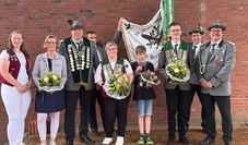 Zusammen mit Königin Tabea Saul wird König Dennis Monsees regieren.