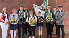 Zusammen mit Tabea Saul wird König Dennis Monsees regieren.