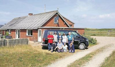 Die Gruppe hatte viel Spaß bei der Dänemark-Freizeit.