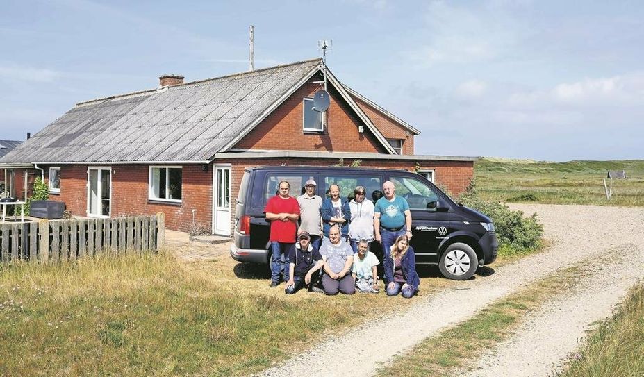 Die Gruppe hatte viel Spaß bei der Dänemark-Freizeit.