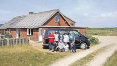 Die Gruppe hatte viel Spaß bei der Dänemark-Freizeit.