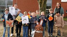 Die Kinder werden gemeinsam mit Thomas Schröder und Jutta Müller die Ausstellung präsentieren.