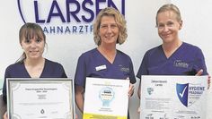 Ingrid und Ole Larsen freuen sich nicht nur über die Zertifizierungen, sondern besonders über glückliche Kunden.