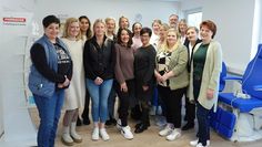 Der erste Ausbildungskurs der Berufsfachschule für Podologie in Lilienthal.