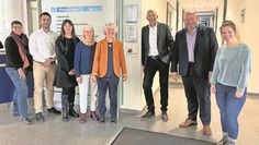 Schon Anfang des kommenden Jahres wird die Stadt mit ihren Akteuren um Bürgermeister Torsten Rhode (3. v. r.) in das Bundesprogramm aufgenommen.