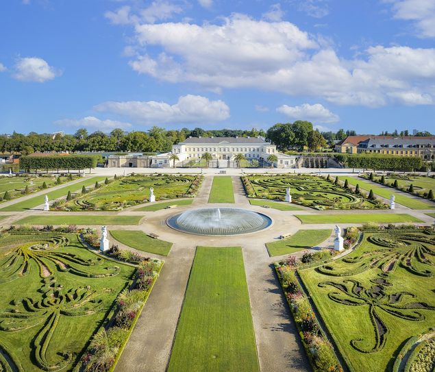 Großer Garten - Luftaufnahme