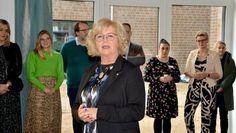 Gabriele Gallinat, Prokuristin der Betreibergesellschaft Tegeler Pflege und Gesundheit in Wunstorf, freut sich über die Neubau.