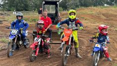 Die Veranstaltung bietet den kleinen Motorcross-Fans eine Gelegenheit, sich in dem Sport auszuprobieren.