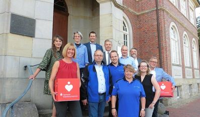 Veranstalter und Sponsoren freuen sich auf das am kommenden Wochenende in der Riesstraße stattfindende Hammefest.