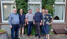 (v. r.) Klaus Manal, Rolf Becker, Mario Nagels, Marco Noetzelmann, Günter Wehber und Jürgen Ochner wollen die SPD in der Geestequelle wieder voranbringen.