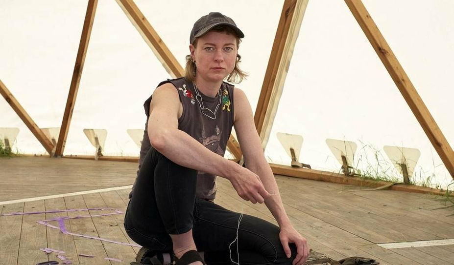 Julia Kiehlmann arbeitete drei Monate in Worpswede, beschäftigte sich dabei mit Bernhard Hoetger und dem Thema Arbeit. Foto: Wolfram Hahn