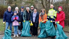 Mitglieder des SPD Ortsvereins Osterholz-Scharmbeck sammelten gemeinsam mit Familie Jathe.