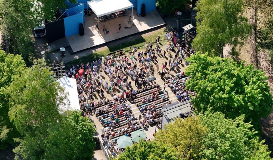 Die Freilichtbühne ist am 1. Mai immer besonders gut besucht.