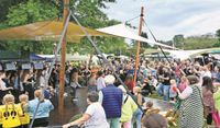 Zahlreiche Institutionen und Vereine präsentierten sich beim Seefest und begeisterten die Menschen.