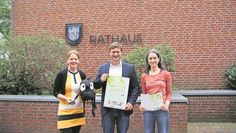 (v. l.) Dr. Mara Jekosch, Bürgermeister Kim Fürwentsches und Regine Moll von der Frewilligenagentur freuen sich auf rege Teilnahme.