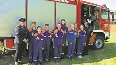 Die Kinder und Jugendlichen sind stolz darauf, ein Teil der Feuerwehr Frelsdorf zu sein.