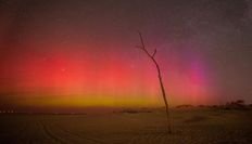 Polarlichter auf Borkum: Diese seltene Beobachtung konnte Andrea Stittig-Kramer auf ihrer letzten Reise machen. Jetzt berichtet sie bei einem AVL-Vortrag darüber.