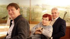 Endlich wieder was los im Vogelmuseum wegen Detlef Gödicke, Irmgard Windhorst und Dr. Detlef Risch.