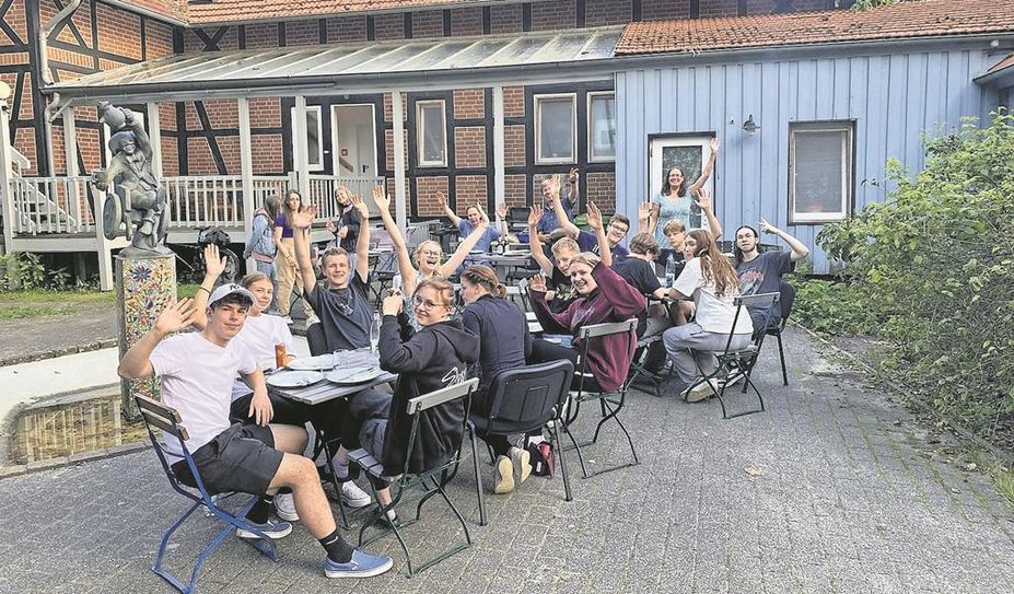 Die Jugendlichen hatten sichtlich Spaß bei den letzten Six-Days der Kreismusikschule.