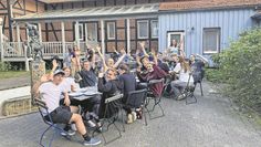 Die Jugendlichen hatten sichtlich Spaß bei den letzten Six-Days der Kreismusikschule.