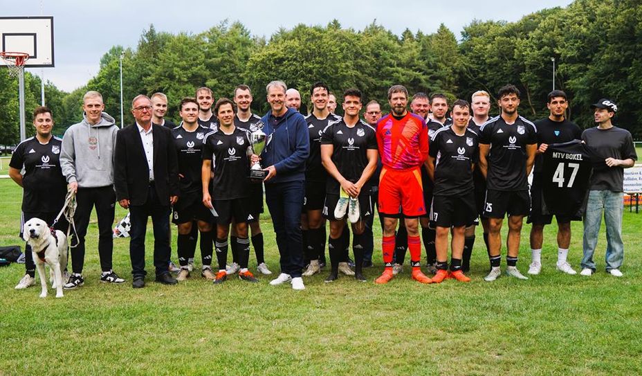 Das Triple ist perfekt. Der MTV Bokel gewinnt zum dritten Mal den Gemeindepokal