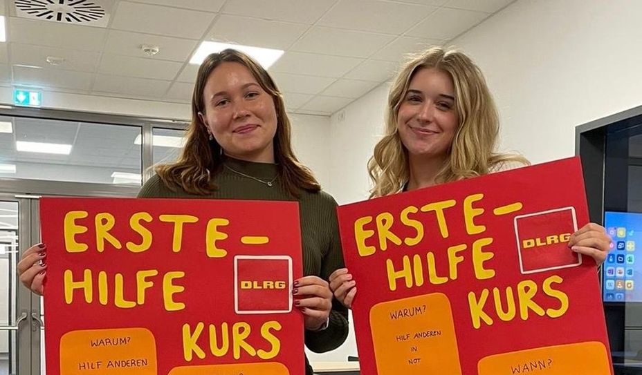 Charlotte von Brill und Melina Haltermann.