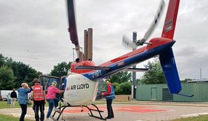 Für viele Besucherinnen und Besucher das Highlight des Tages: die Hubschrauberrundflüge.