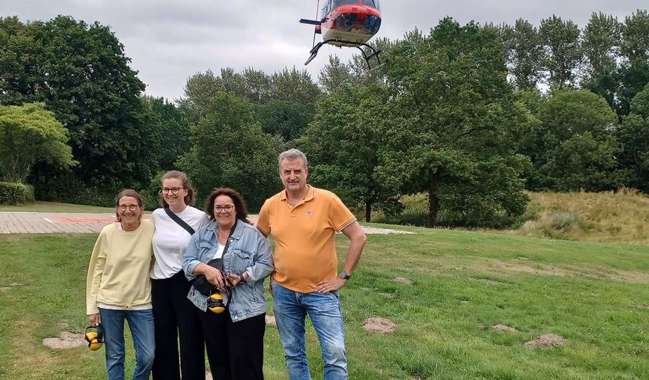 Für viele Besucherinnen und Besucher das Highlight des Tages: die Hubschrauberrundflüge.