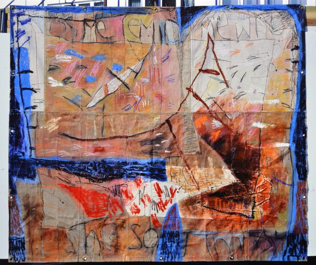 Margaret Kelley, The River and the Shore (Ausschnitt), 1997, aus dem Zyklus ›A Leap of Faith‹,