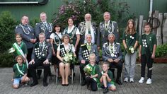 Das amtierende Königshaus freut sich auf ein spannenden und hoffentlich erfolgreiches Schützenfest.