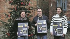 Die Gewinner:innen Tina Moreike, Stefan Lange und Antonia Denker (von links). Foto: limo