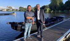 Christof von Schroetter (links) freut sich auf ein spannendes neues Lions-Jahr.