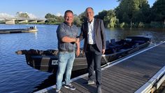 Christof von Schroetter (links) freut sich auf ein spannendes neues Lions-Jahr.