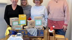 (v. l.) Sabine und Ute Gartmann, Corinna Pourian und Katharina Schulze wollen eine besondere Aktion in der Stadt etablieren.