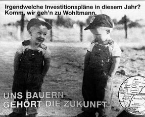 Die Investition hat sich gelohnt: Ein Werbefoto zum Tag der offenen Tür am 1. und 2. April 1995. Das Foto erschien im Anzeiger vom 29. März 1995.