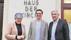 Superintendentin Jutta Rühlemann, Pastor Hennun Mahnken und Bürgermeister Torsten Rohde hatten keine gute Nachrichten.