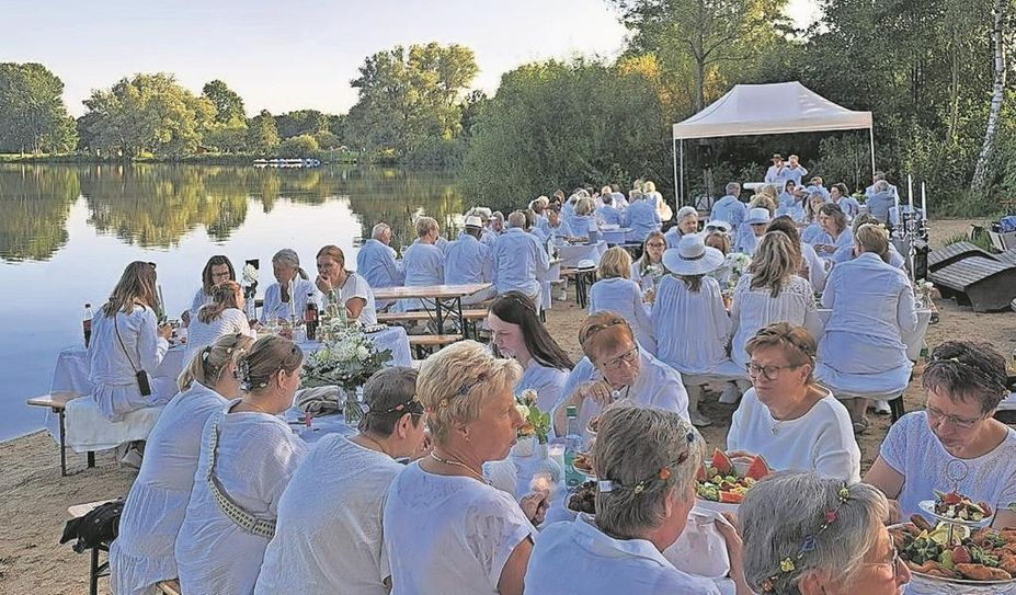 Der Vörder See bietet die perfekte Kulisse für einen gemütlichen Abend.