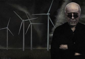 Erik Hoffmann_AUTOBIOGRAPHY, 2013/2021, Acryl/Holz 60 x 84 cm , Sammlung Ulrich Brandt Neckargemünd