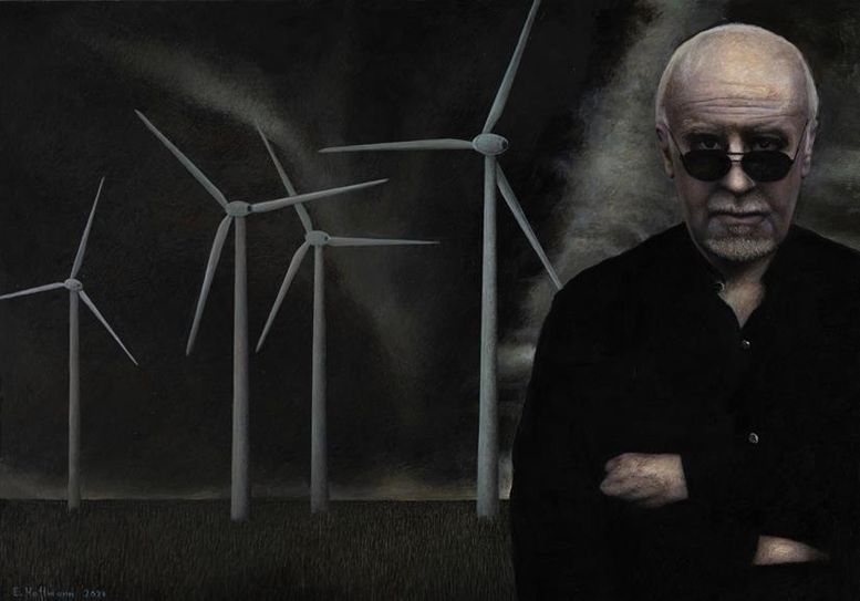 Erik Hoffmann_AUTOBIOGRAPHY, 2013/2021, Acryl/Holz  60 x 84 cm , Sammlung Ulrich Brandt Neckargemünd