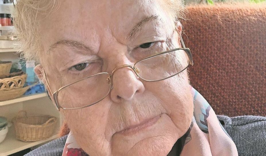 Gerda Krohn-Bettag bedankt sich bei allen, die sich nach ihrem Sturz um sie kümmerten.