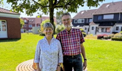 Anke Diederichs und Enno Kückens freuen sich auf den gemeinsamen Ruhestand.